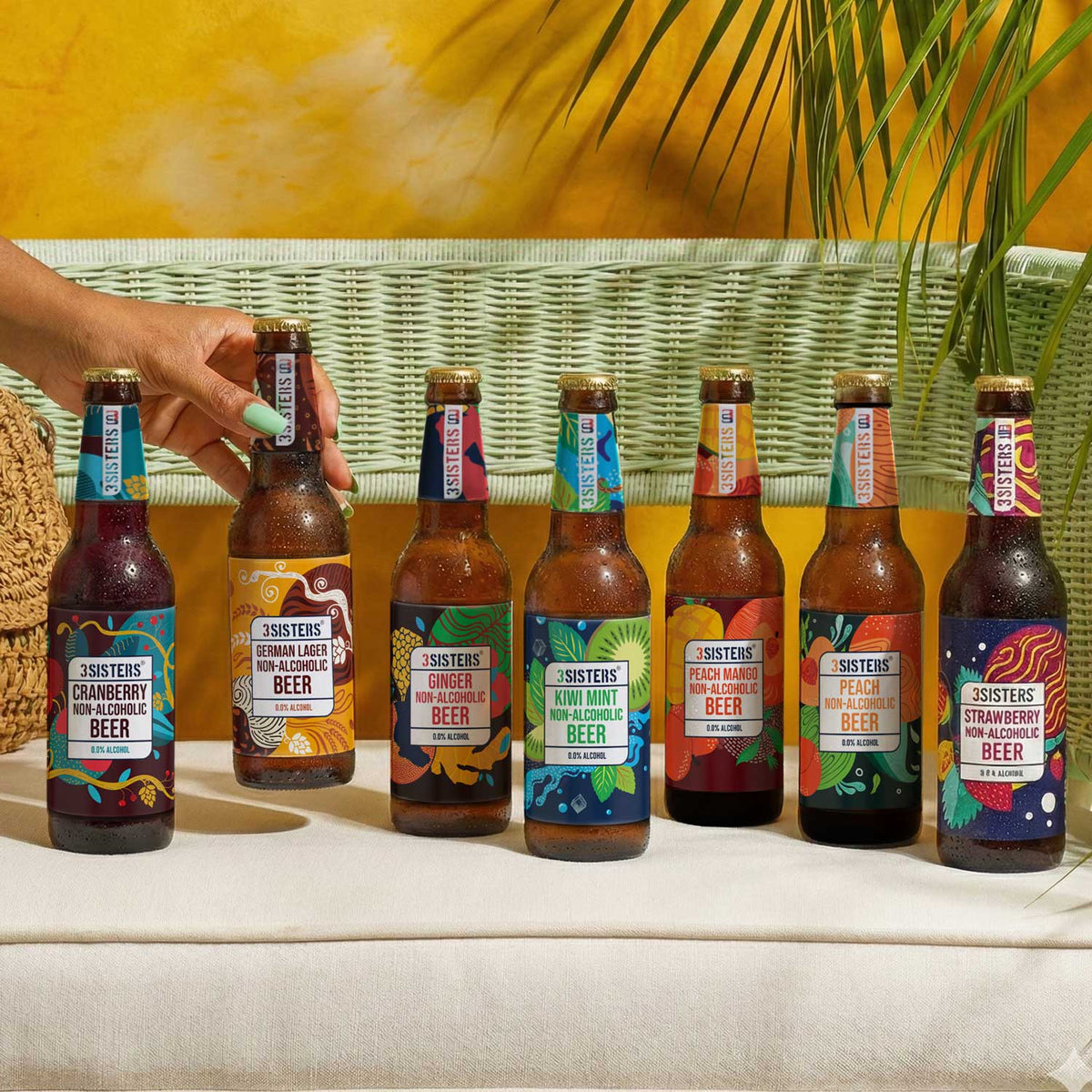 3Sisters Non Alcoholic Beer - Alcohol Free & Zero Alcohol Beer