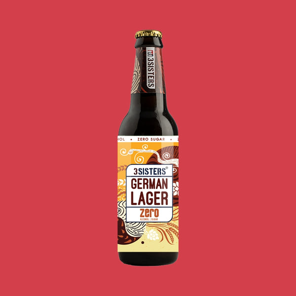3Sisters Sugar-free Non-alcoholic Beers – German Lager (Glass Pints)