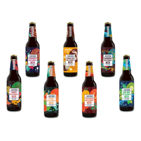 3Sisters Non-alcoholic Beer - Assorted Pack