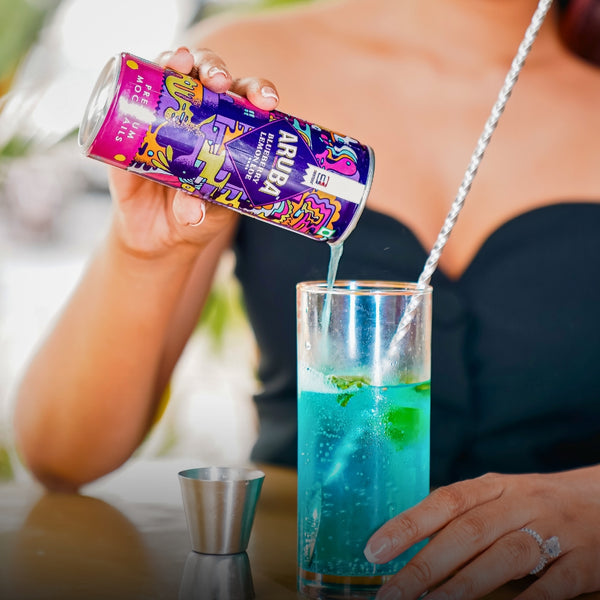 Aruba - Blueberry Lemonade Mocktail (12 Cans)