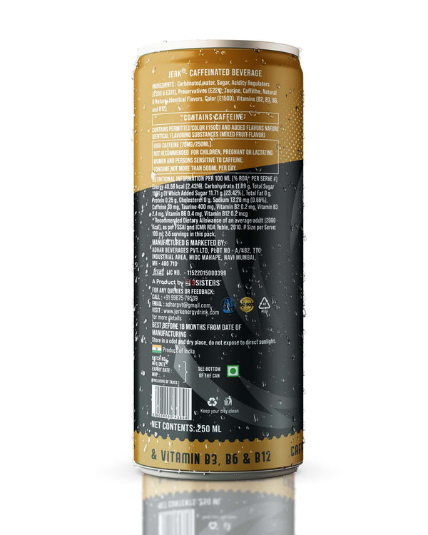 Jerk Energy Drink - Classic (12 Cans)
