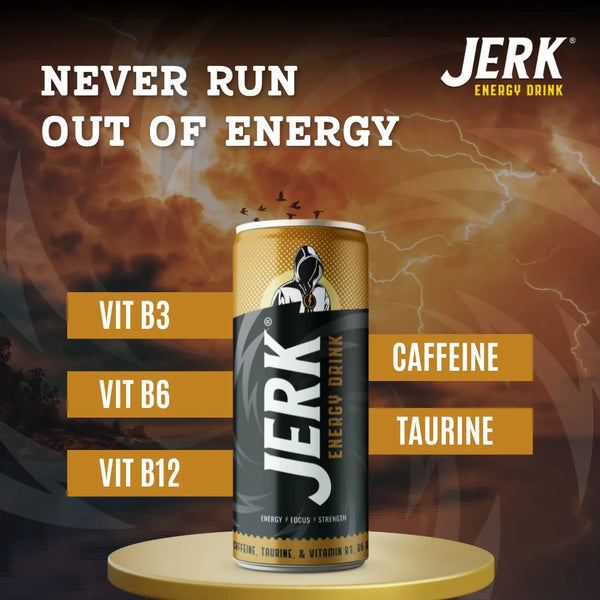 Jerk Energy Drink - Classic (12 Cans)
