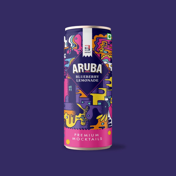 Aruba - Blueberry Lemonade Mocktail (12 Cans)