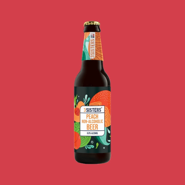 3Sisters Non-alcoholic Beer - Peach