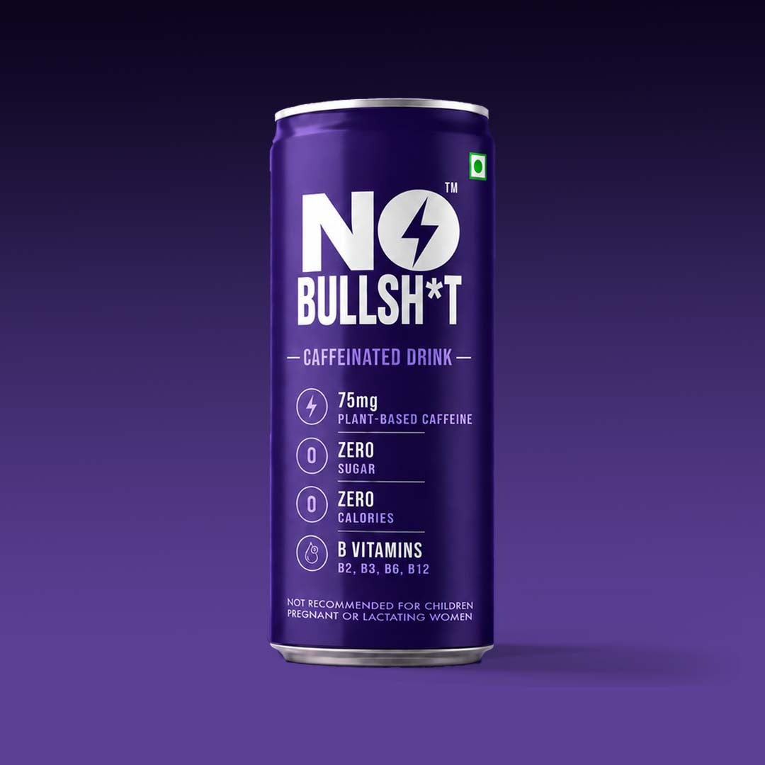 No Bullshit Caffeinated Drink (12 Cans)