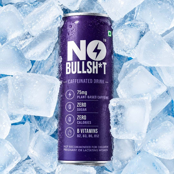 No Bullshit Caffeinated Drink (12 Cans)