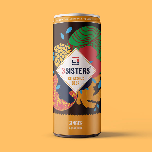 3Sisters Non-alcoholic Beer - Ginger (Cans)