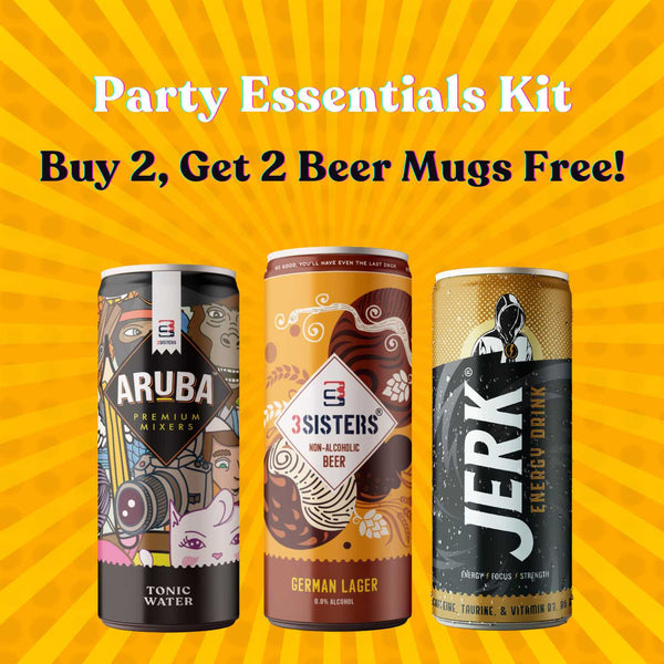 Party Essentials Kit - Everything You Need For a Party (12 Cans)
