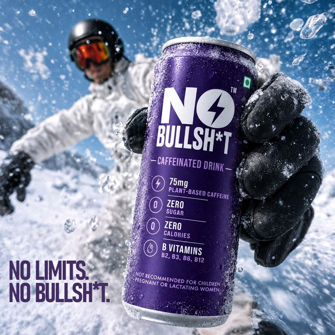 No Bullshit Caffeinated Drink (12 Cans)