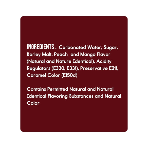 3Sisters Non-alcoholic Beer - Peach Mango