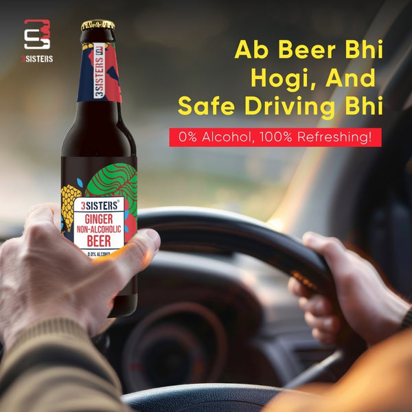 3Sisters Non-alcoholic Beer - Ginger