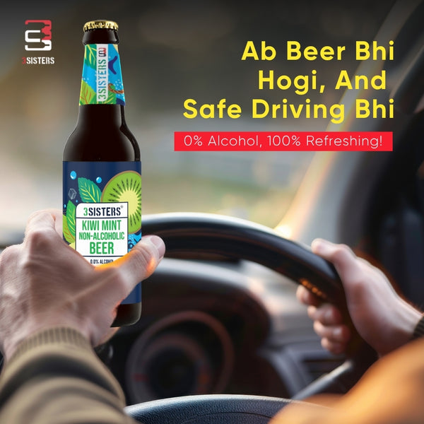 3Sisters Non-alcoholic Beer - Kiwi Mint