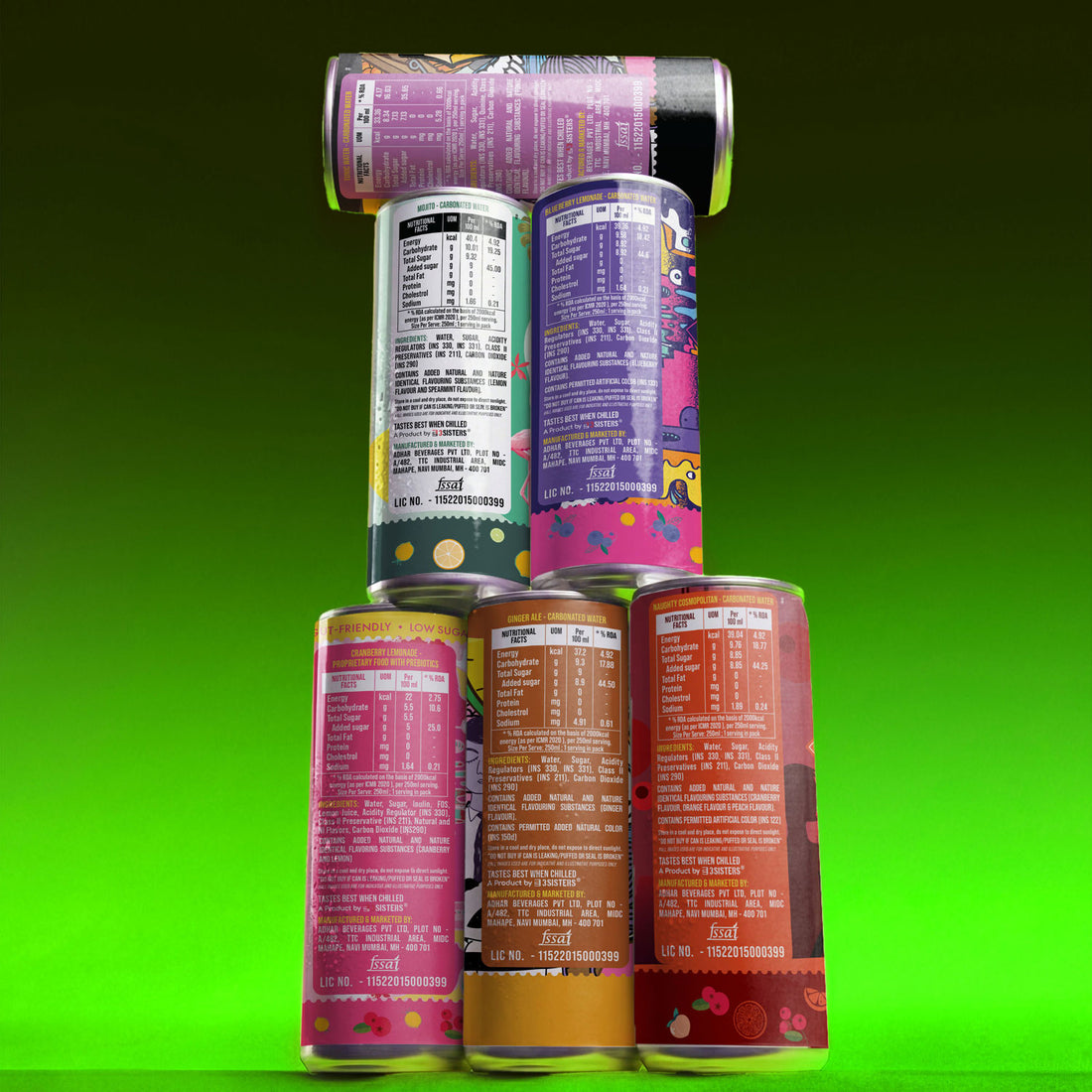 Aruba Mocktails & Mixers – Assorted Pack