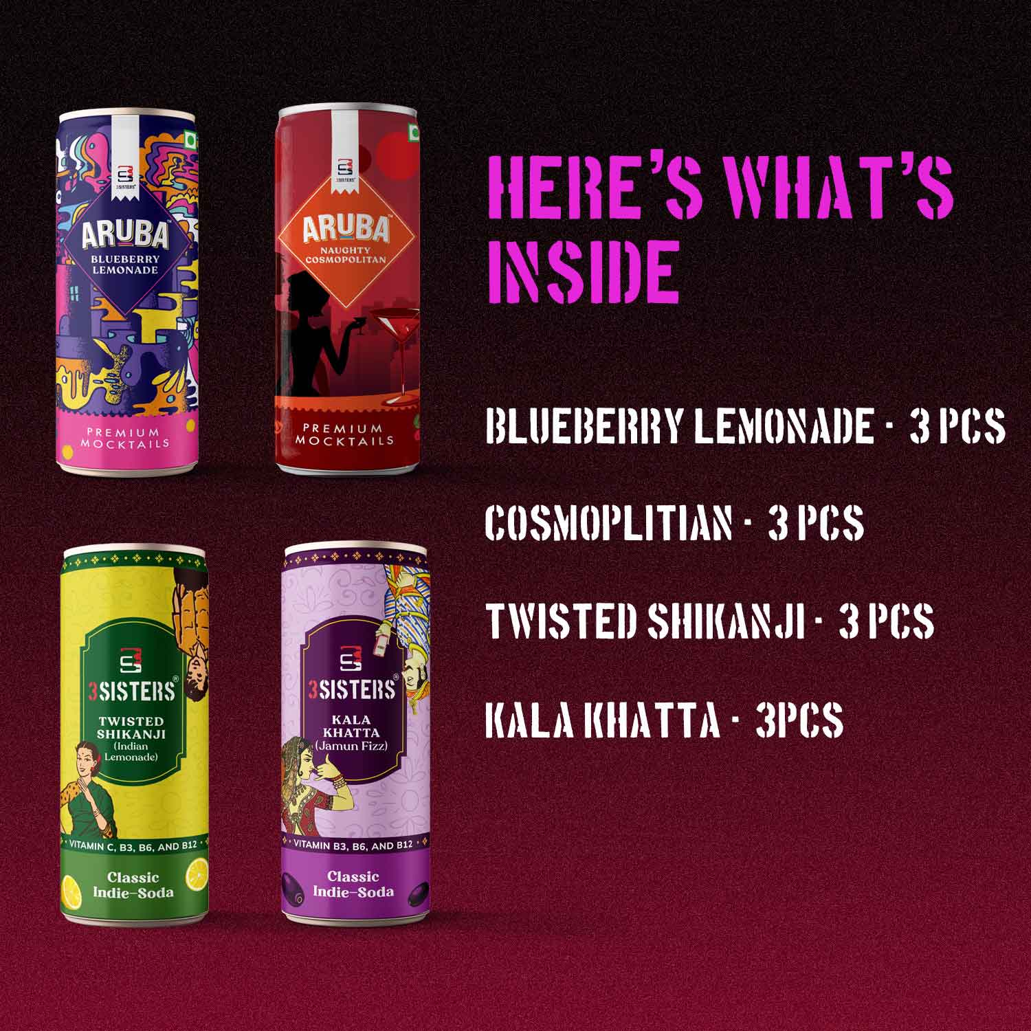 3 Sisters Ultimate Chill Can Box