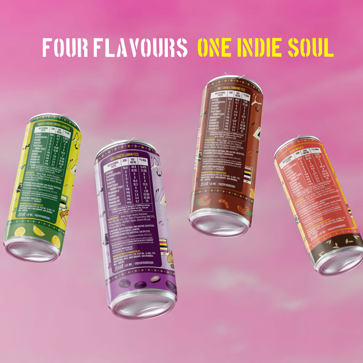 3Sisters Indie-Soda - Assorted Pack (12 Cans)