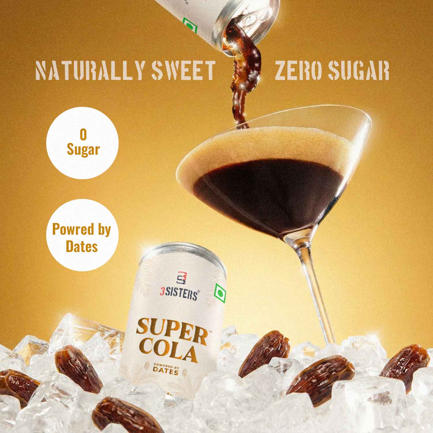 3Sisters - Super Cola (Made With Real Dates)