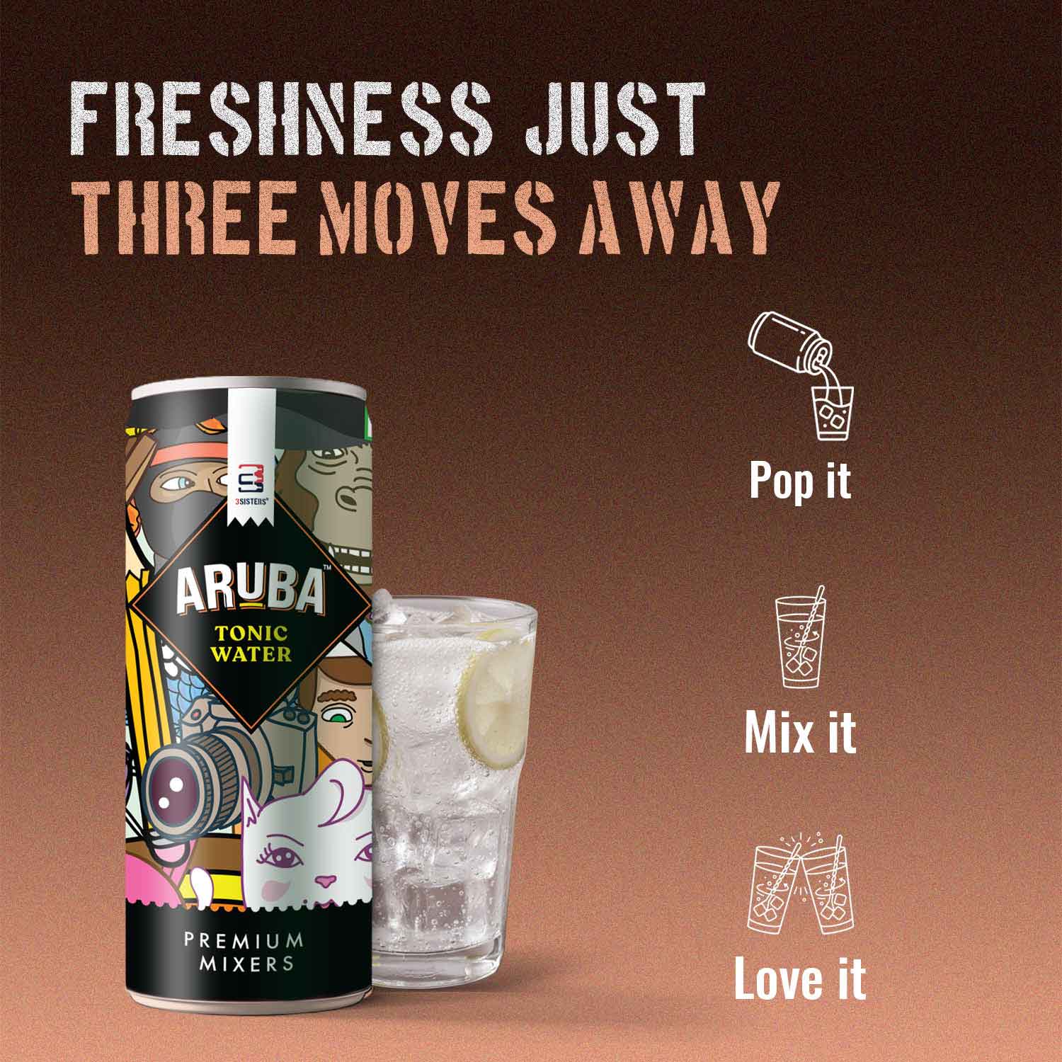 Aruba – Tonic Water Mixer (12 Cans)