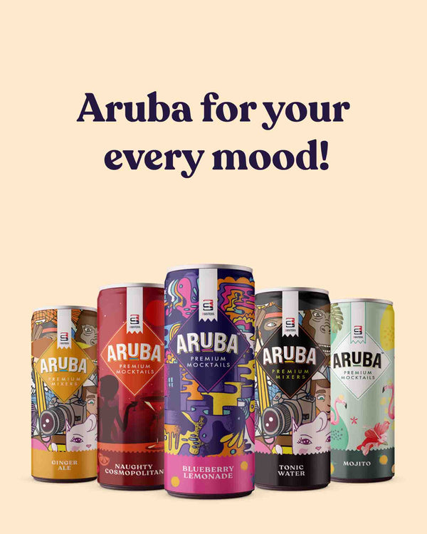 Aruba Mocktails & Mixers – Assorted Pack (12 Cans)