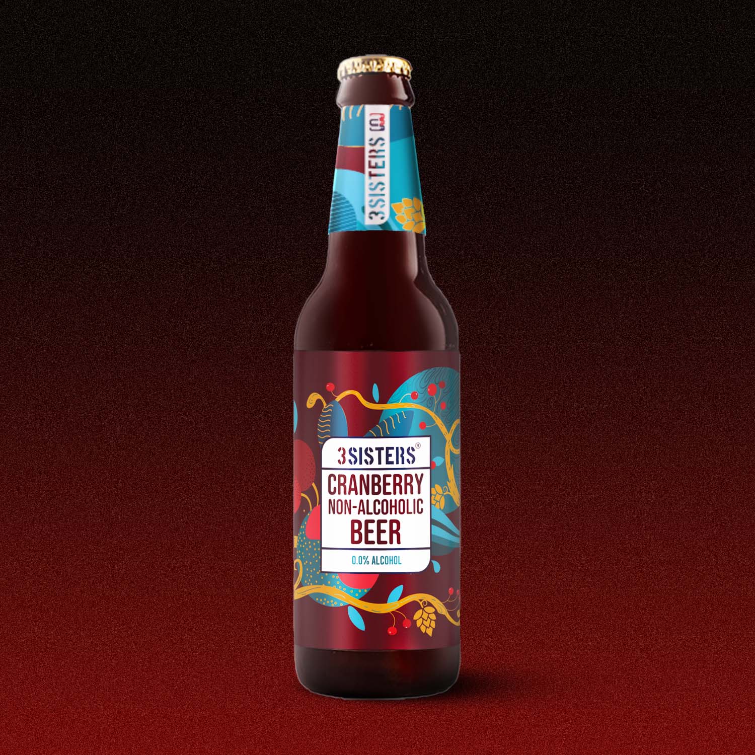 3Sisters Non-alcoholic Beer - Cranberry