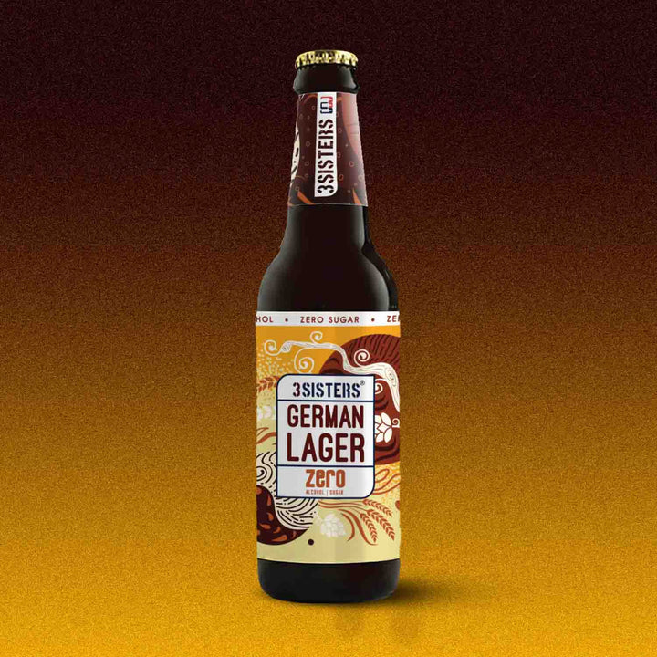 3Sisters Sugar-free Non-alcoholic Beers – German Lager (Glass Pints)