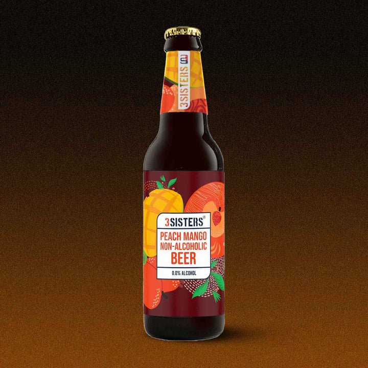 3Sisters Non-alcoholic Beer - Peach Mango