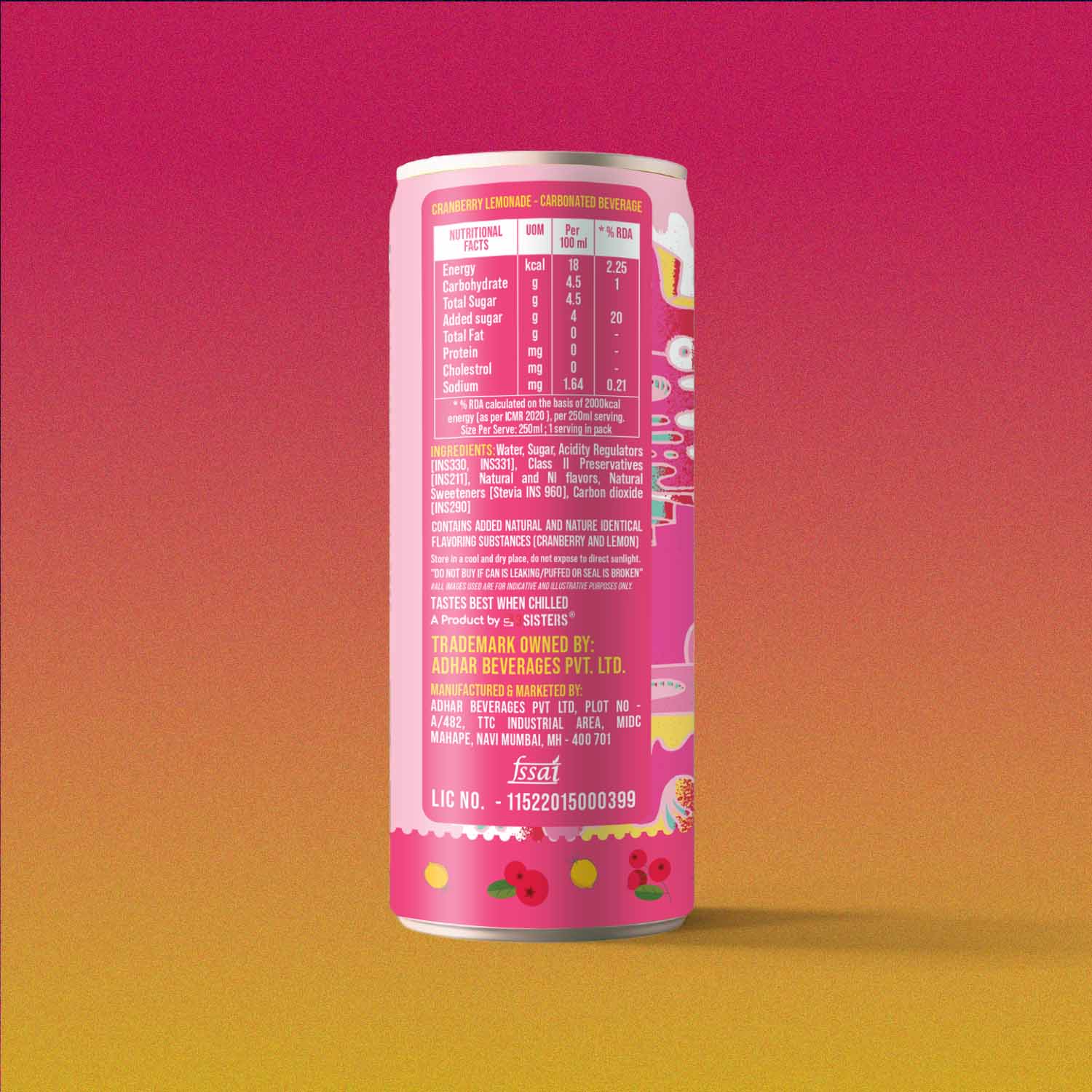 Aruba - Cranberry Lemonade