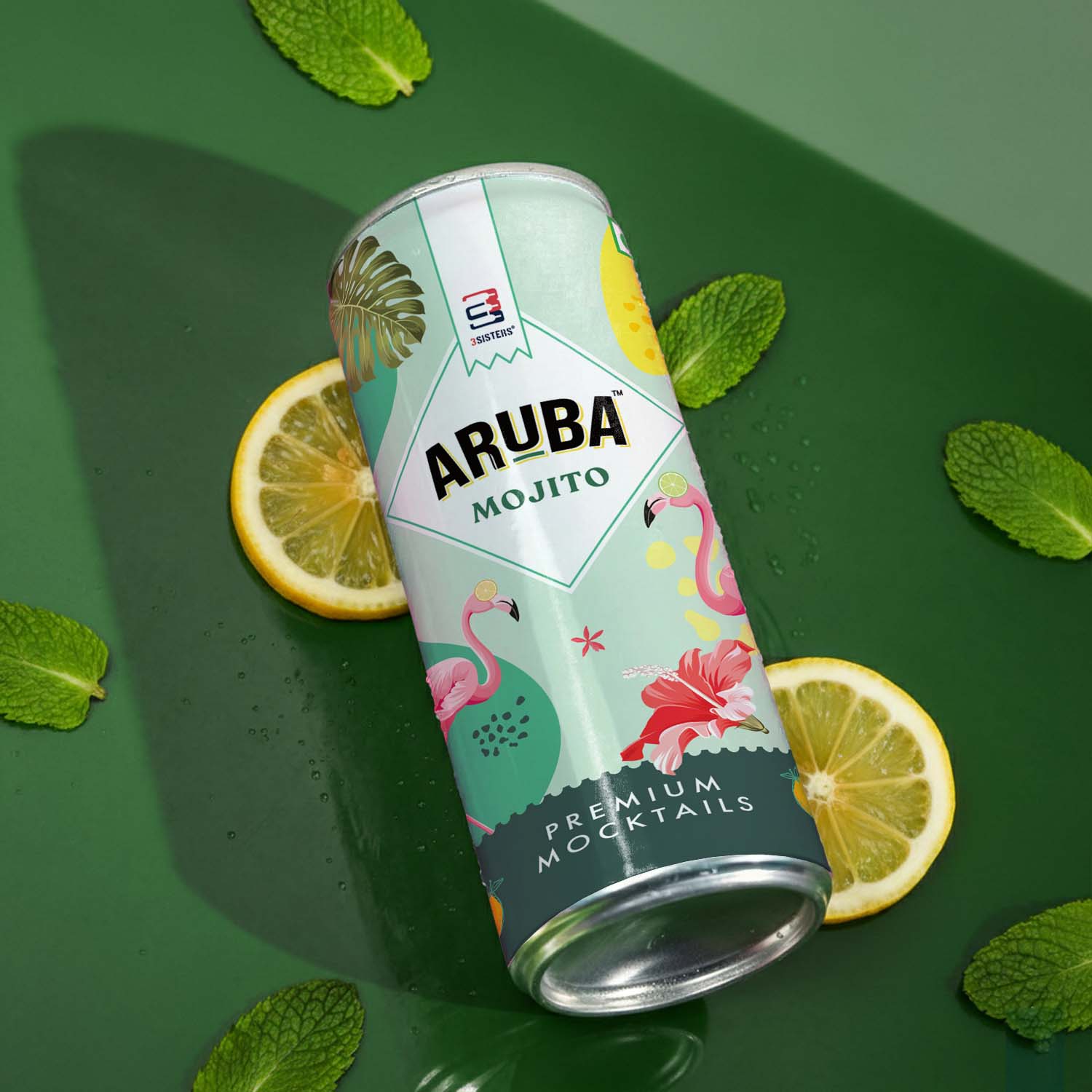 Aruba - Mojito Mocktail (12 Cans)