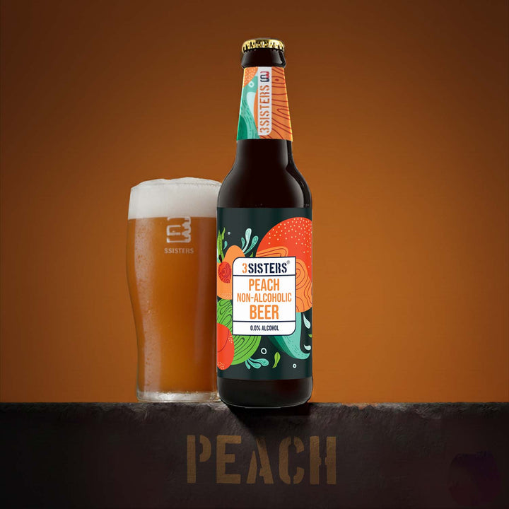 3Sisters Non-alcoholic Beer - Peach