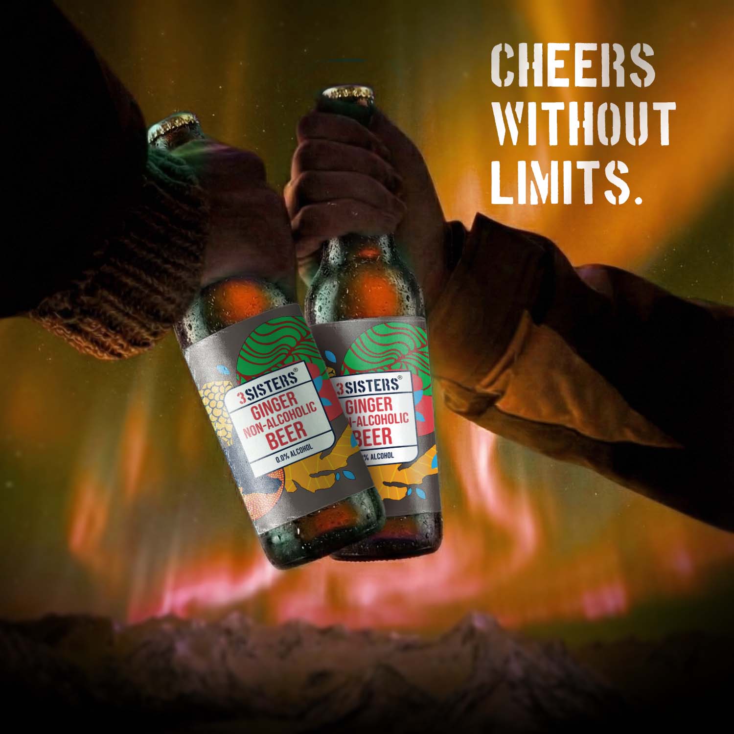 3Sisters Non-alcoholic Beer - Ginger