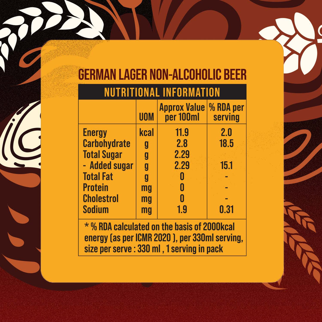 3Sisters Non-alcoholic Beer - German Lager