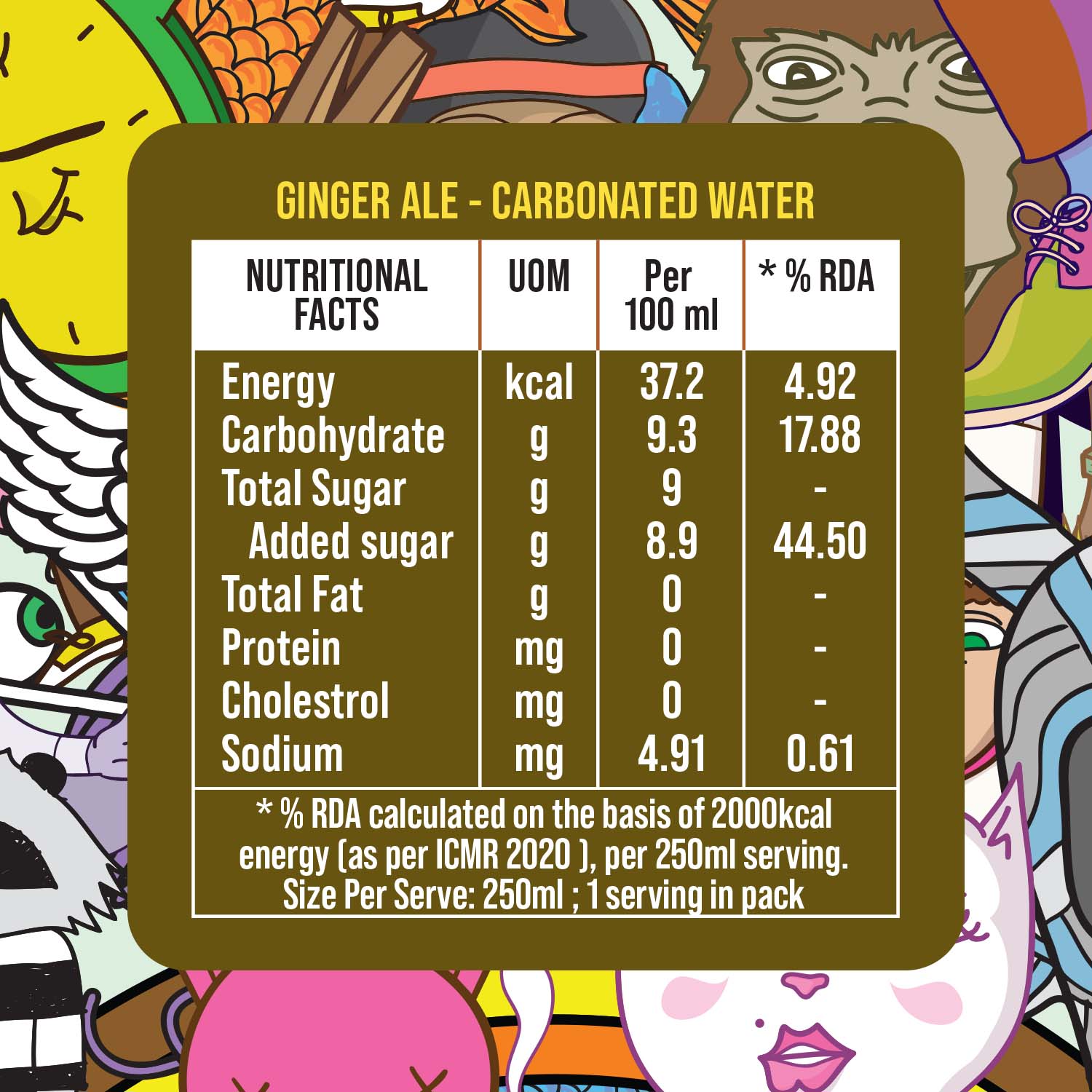 Aruba – Ginger Ale Mixer (12 Cans)