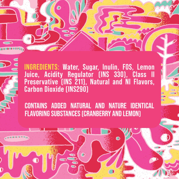 Aruba - Cranberry Lemonade - Prebiotic Mocktail