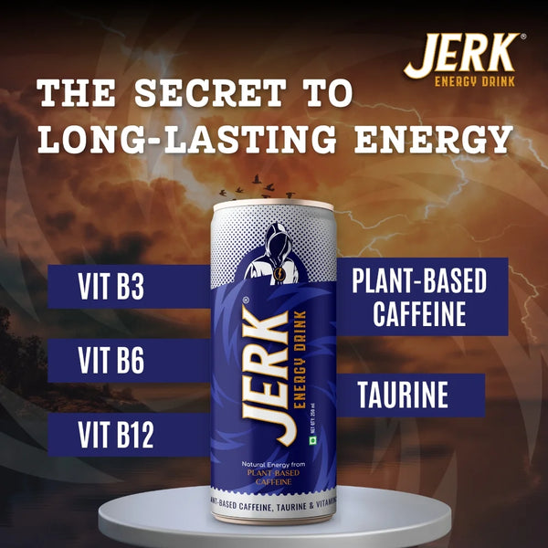 Jerk Energy Drink (With Plant-Based Caffeine)