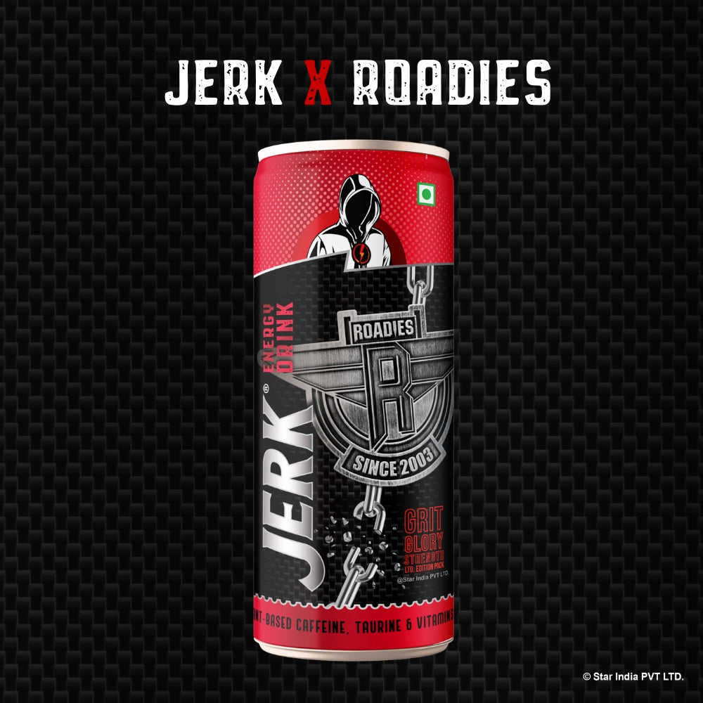 Jerk x Roadies - Special Edition Energy Drink