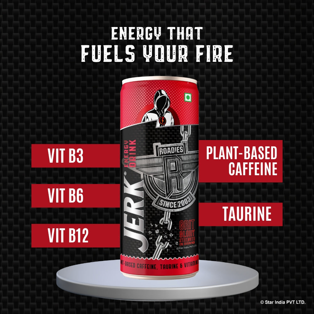 Jerk x Roadies - Special Edition Energy Drink