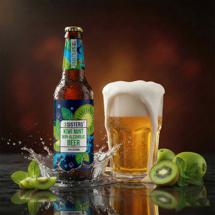 3Sisters Non-alcoholic Beer - Kiwi Mint
